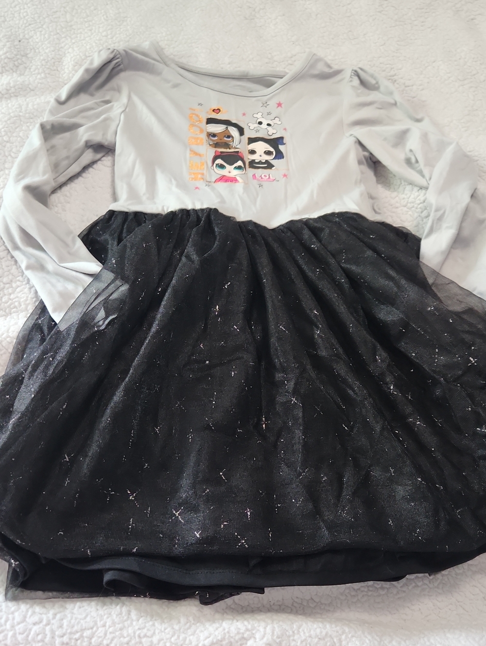 LOL dolls Halloween themed dress Girls Size 6X